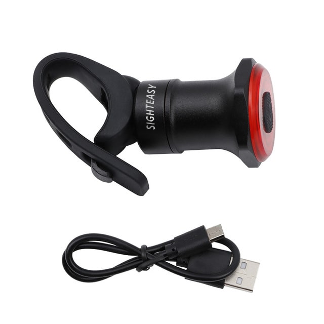 SIGHTEASY™ Fanalino LED Posteriore USB - Accensione/Spegnimento Automatico + 2 Supporti